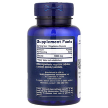 Load image into Gallery viewer, Life Extension Glycine 1000mg