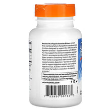 Load image into Gallery viewer, Doctor's Best Betaine HCI Pepsin and Gentian Bitters 120 capsules