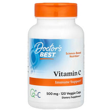 Load image into Gallery viewer, Doctor's Best Vitamin C 500 mg 120 Veggie Caps