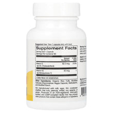 Load image into Gallery viewer, Super Nutrition Vitamin D3 + K2 60 Veggie Capsules