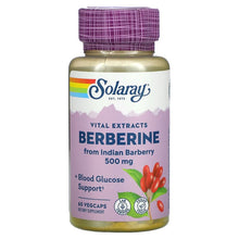 Load image into Gallery viewer, Solaray Berberine from Indian Barberry (60 veg caps)