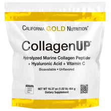 Load image into Gallery viewer, California Gold Nutrition, CollagenUP® Hydrolyzed Marine Collagen Peptides with Hyaluronic Acid and Vitamin C Unflavored
