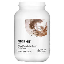 Load image into Gallery viewer, Thorne Whey Protein Isolate Chocolate 1.99 lb (906 g)
