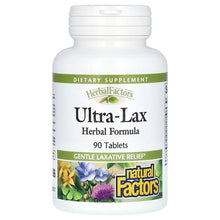 Load image into Gallery viewer, Natural Factors Ultra-Lax Herbal Formula 90 tablets
