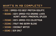 Load image into Gallery viewer, Animal-Based Complete – Chocolate 43.4oz (2.7lbs)