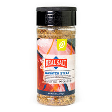 Load image into Gallery viewer, Real Salt® Seasonings Wasatch Steak Shaker (5.05 Oz.) 143g