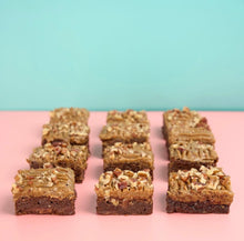 Load image into Gallery viewer, Salted Caramel Turtle Brownies (8pcs)
