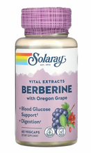 Load image into Gallery viewer, Solaray Berberine with Oregon Grape (60 veg caps)