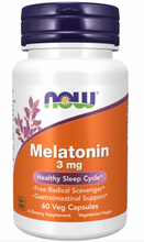 Load image into Gallery viewer, NOW Melatonin 3mg