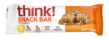Load image into Gallery viewer, Think !, Snack Protein Bar, Salted Caramel, 10 Bars, 1.41 oz (40 g) Each