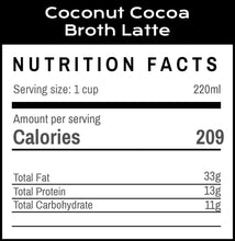 Load image into Gallery viewer, Coconut Cocoa Broth Latte