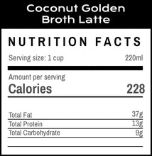 Load image into Gallery viewer, Coconut Golden Broth Latte