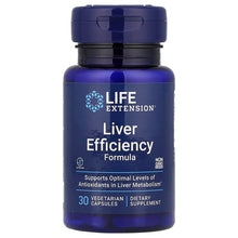 Load image into Gallery viewer, Life Extension, Liver Efficiency Formula, 30 Vegetarian Capsules
