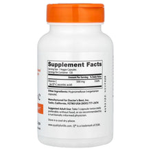 Load image into Gallery viewer, Doctor&#39;s Best Vitamin C 500 mg 120 Veggie Caps
