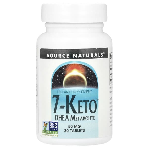 Source Naturals 7 Keto DHEA Metabolite 50mg 30 tablets