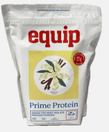 Equip Prime Protein - Grassfed Beef Isolate Protein Powder, 1.67lbs (758g) - Vanilla flavored
