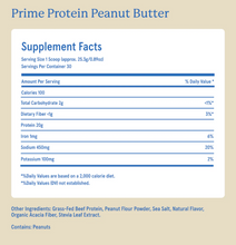 Load image into Gallery viewer, Equip Prime Protein - Grassfed Beef Isolate Protein Powder, 1.67lbs (759g) - Peanut butter flavored
