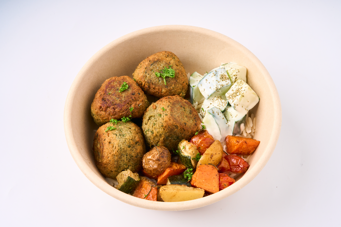 Homemade Falafel Bowl